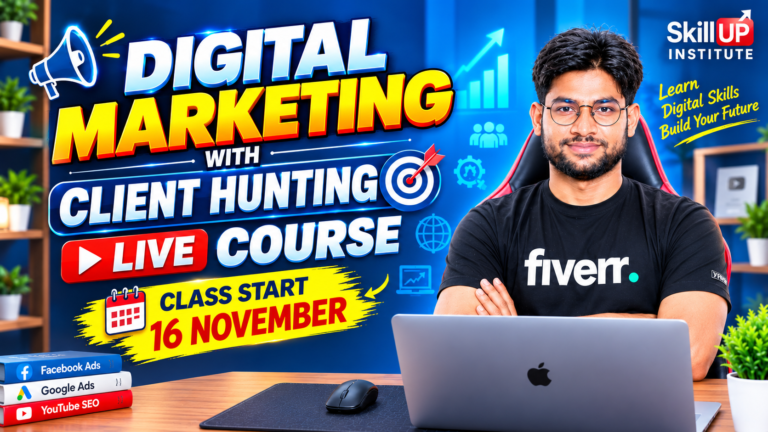 Digital Marketing with Client Hunting Course (Live)